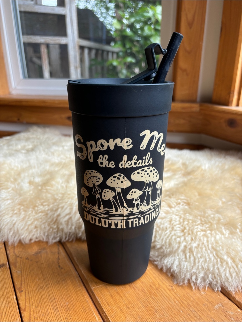 Mushroom Graphic Tumbler